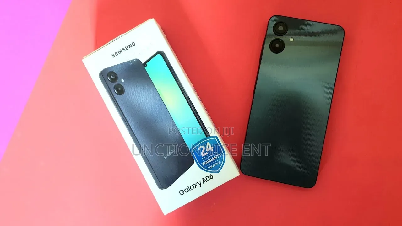 New Samsung Galaxy A06 128 GB Black