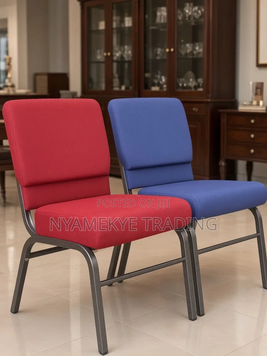 Banquet/Conference Chair- (Red and Blue)