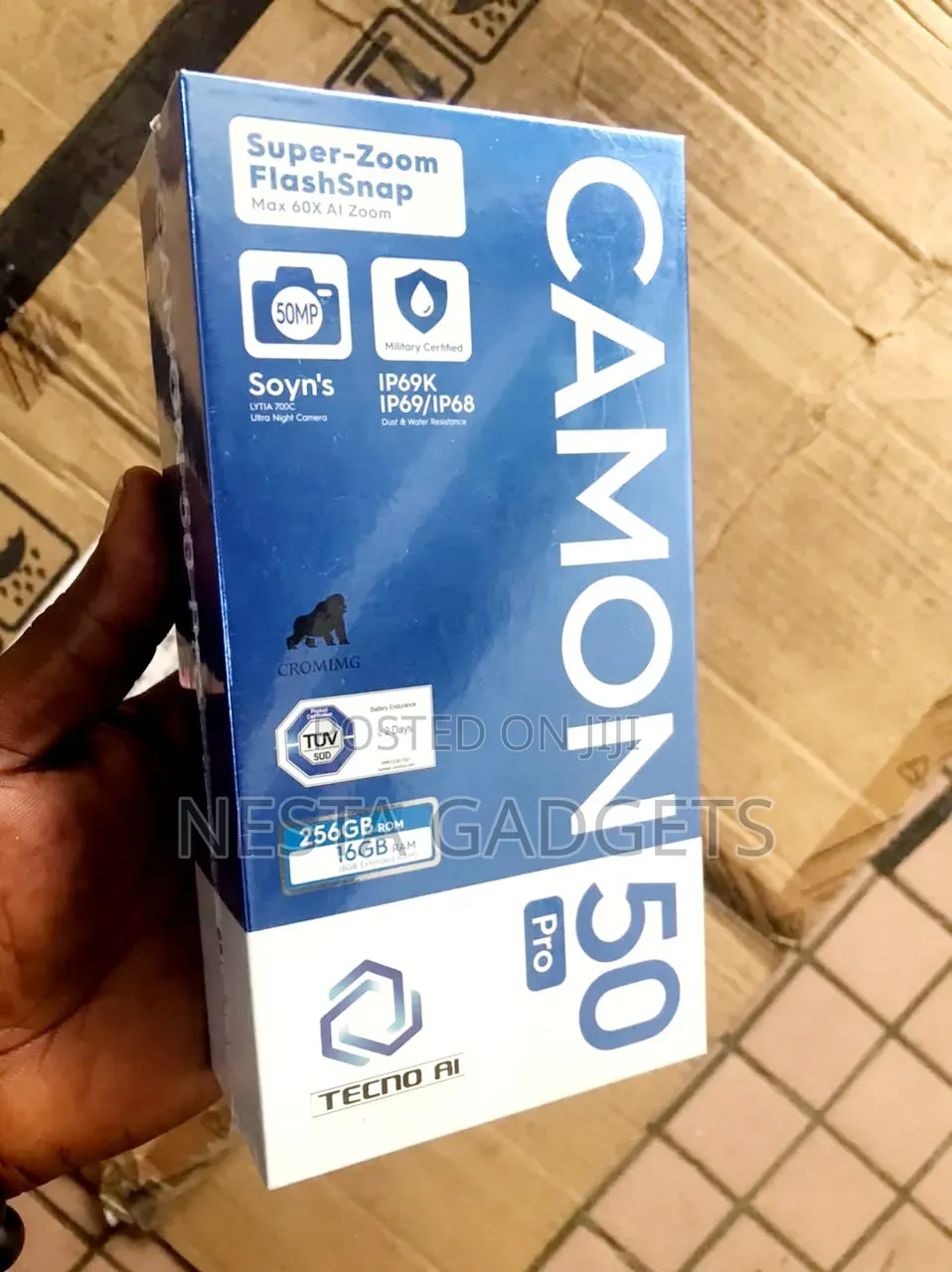 New Tecno Camon 50 Pro 256 GB Green