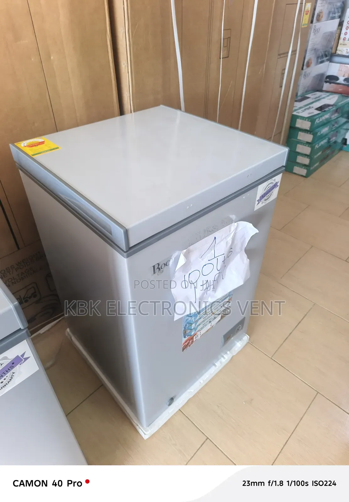 Roch 100Liter Single Door Chest Freezer