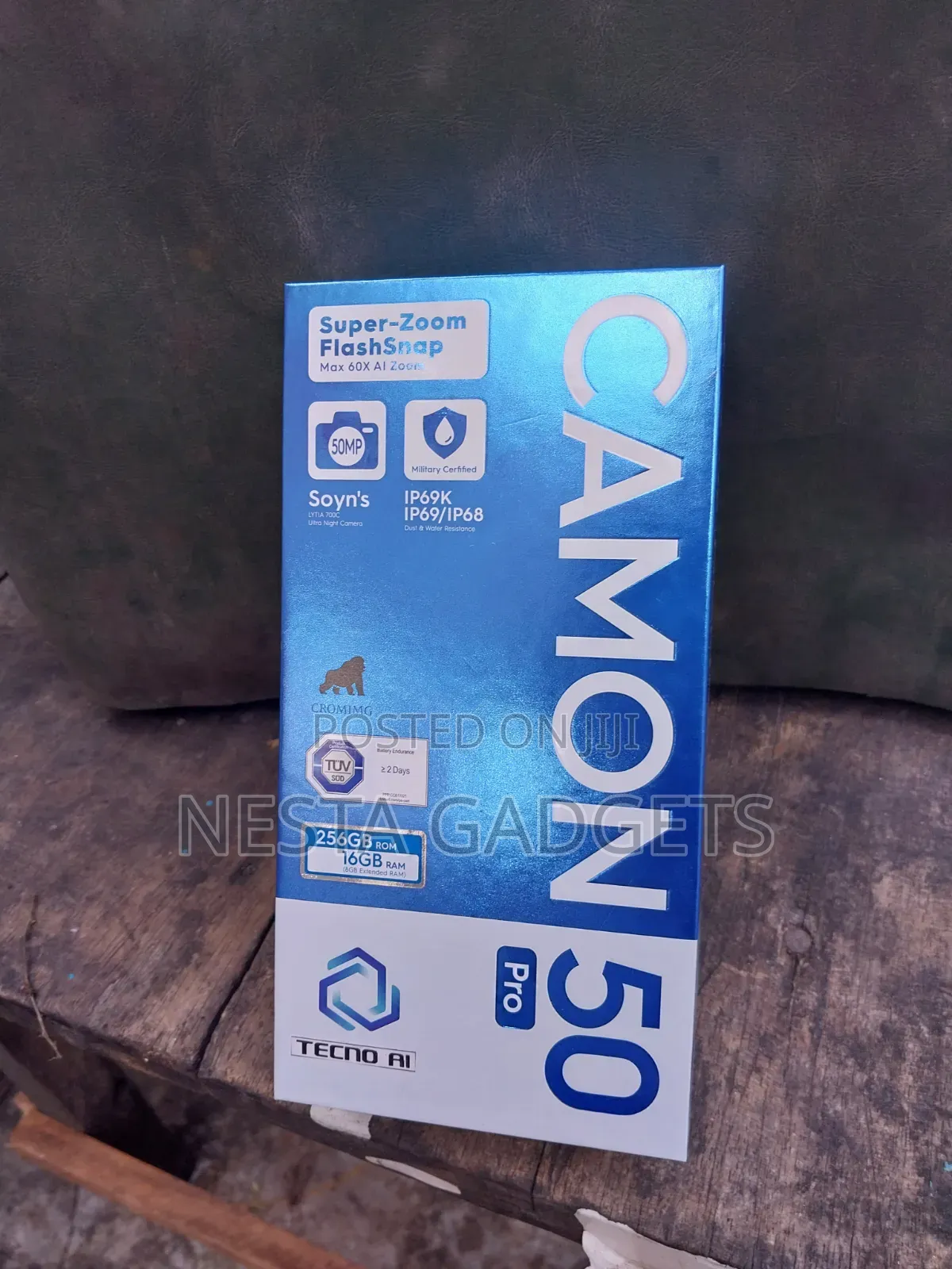 New Tecno Camon 50 Pro 256 GB Green