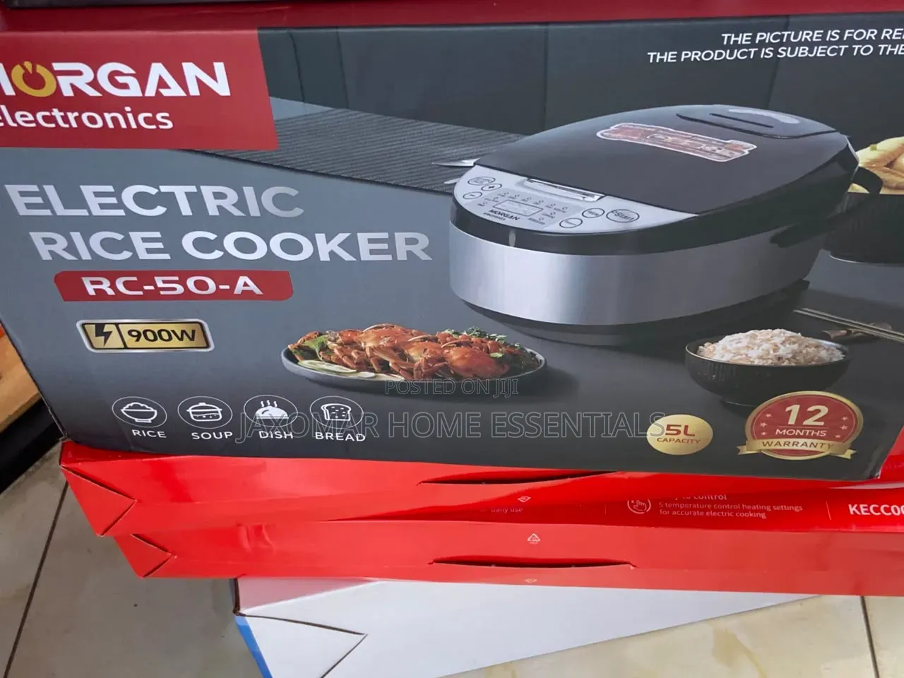Morgan 5L Electric Rice Cooker