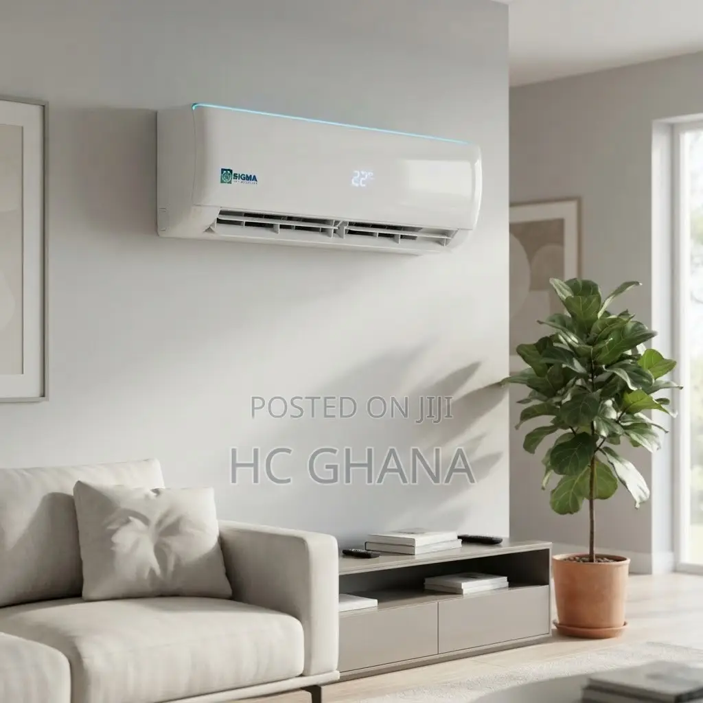 Sigma 1.5, 2.0 & 2.5 HP Split AC R32 on/Off Breeze Series White