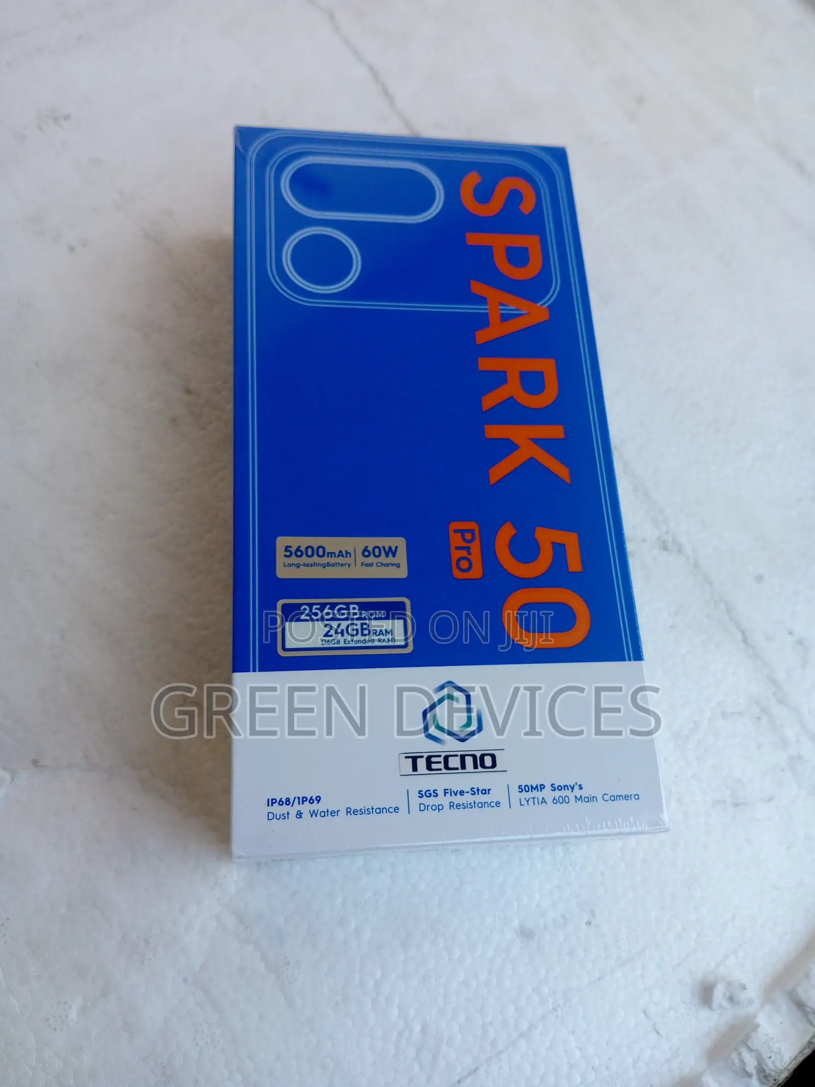 New Tecno Spark 50 Pro 256 GB Black