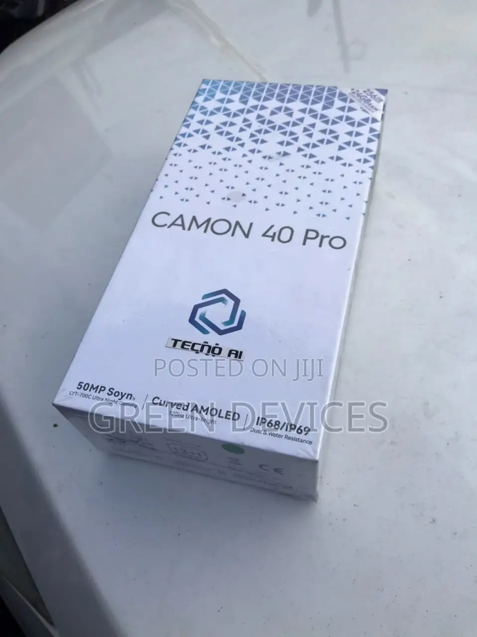 New Tecno Camon 40 Pro 4G 256 GB Black