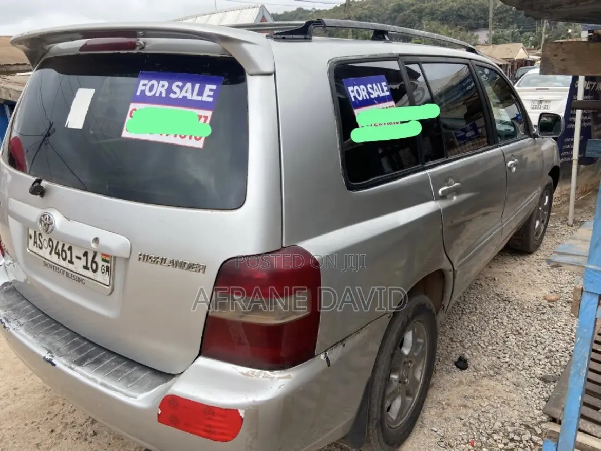 Toyota Highlander 2007 Silver