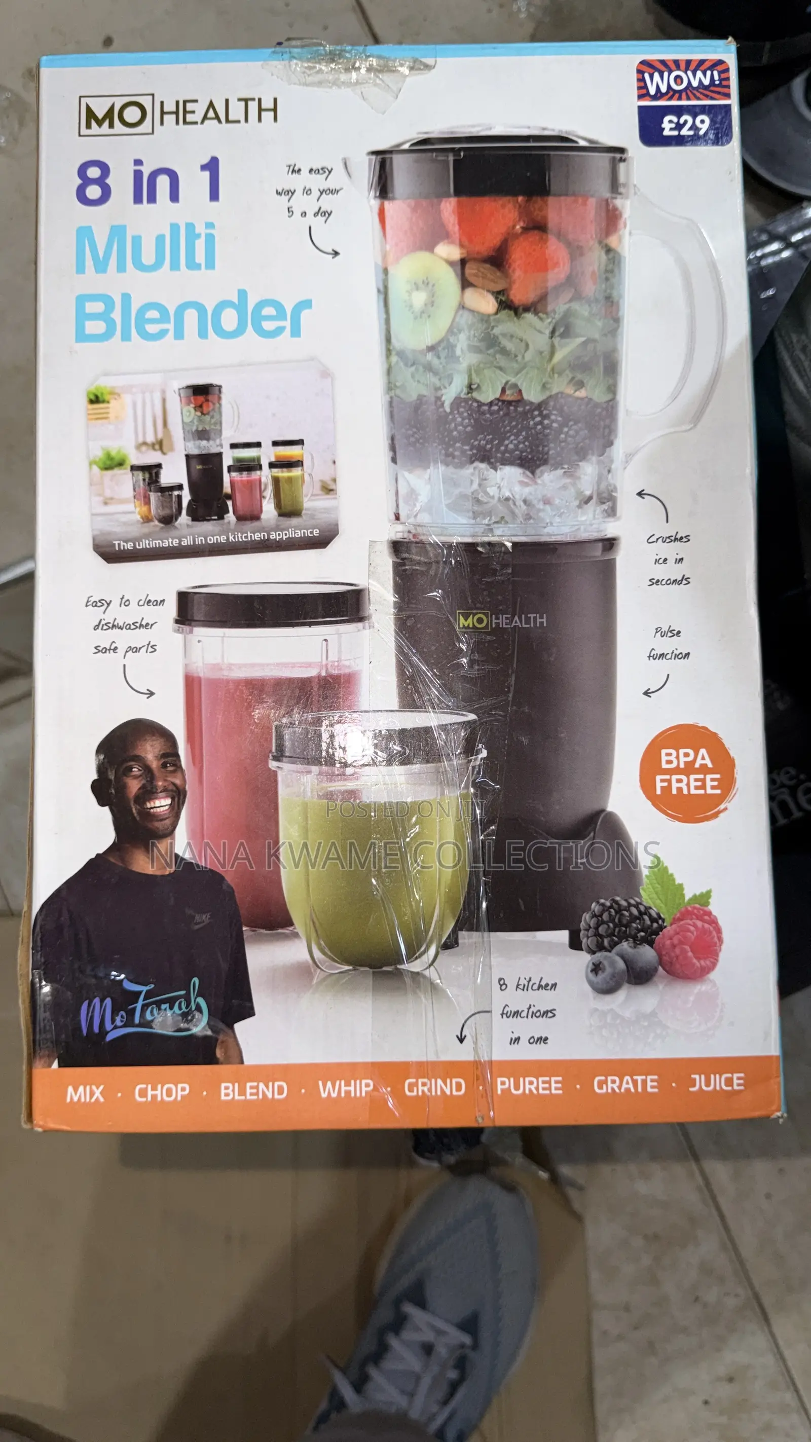 Mo Health 8-in-1 Multi Blender,