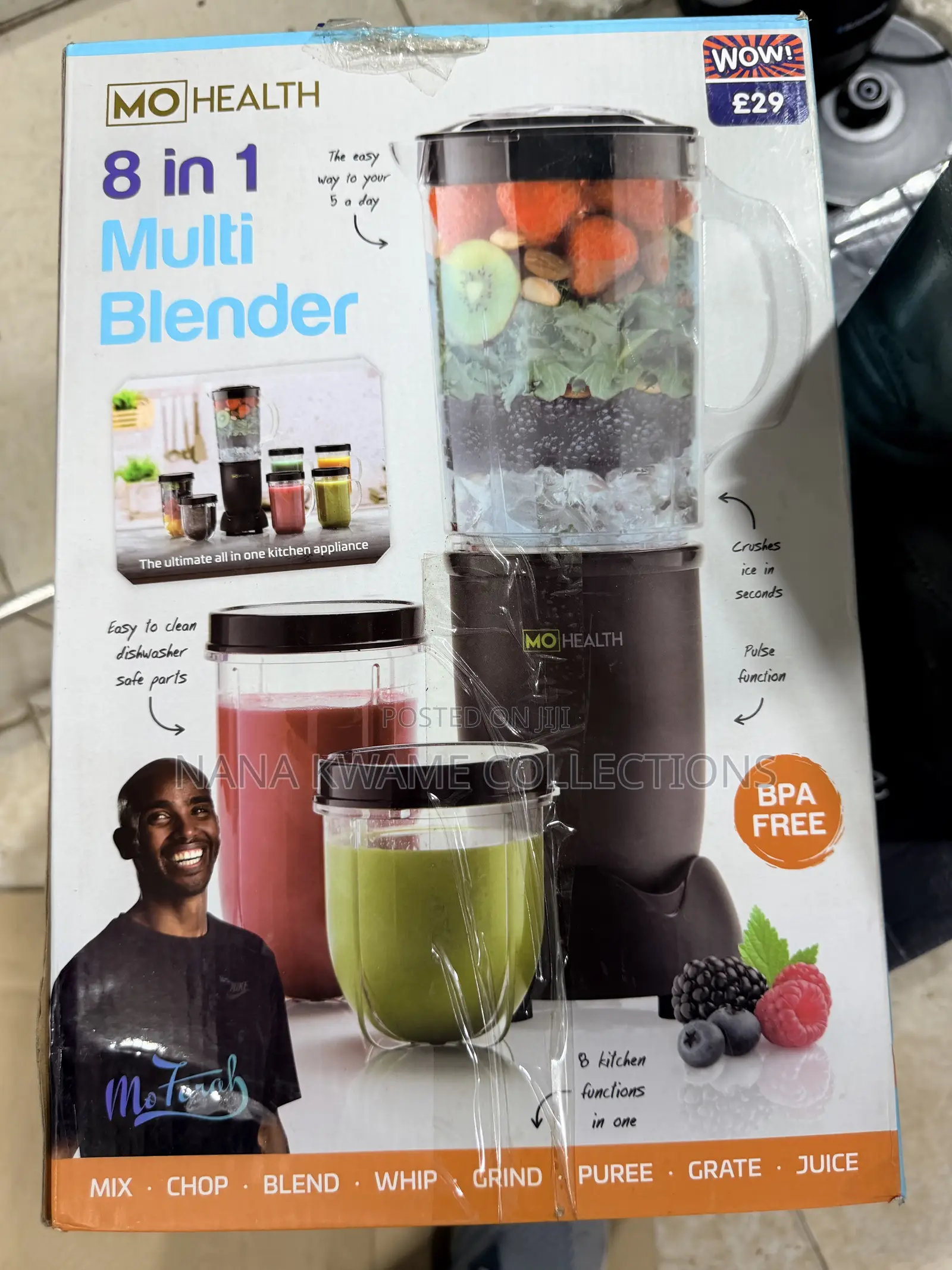 Mo Health 8-in-1 Multi Blender,