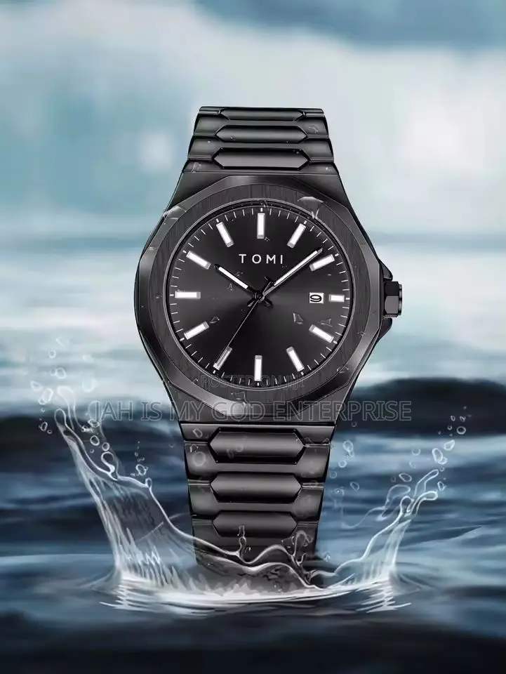 Tomi Luxury Men's Gift Box Set Quality and Versatile Quartz Watch