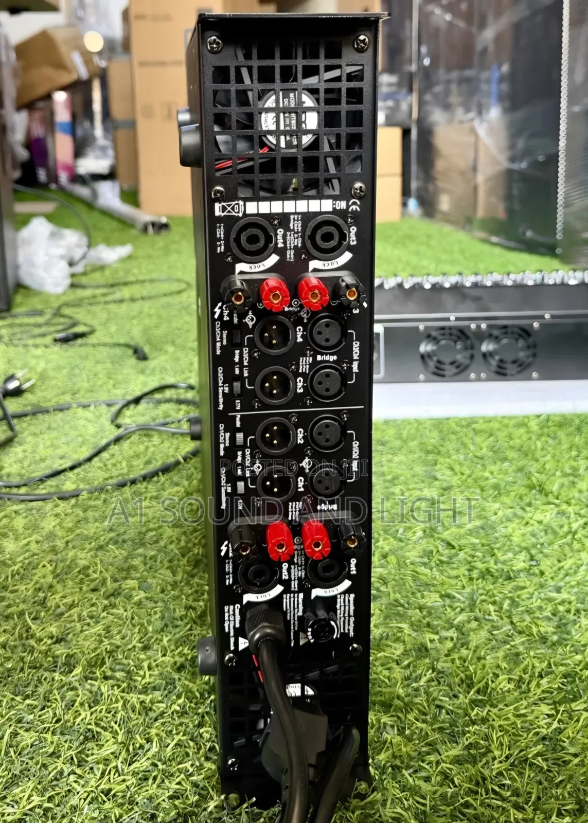 EV TC9850 4-Channels Line Array Amplifier