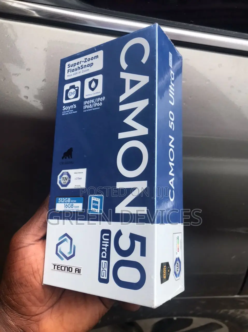 New Tecno Camon 50 Ultra 512 GB Gray