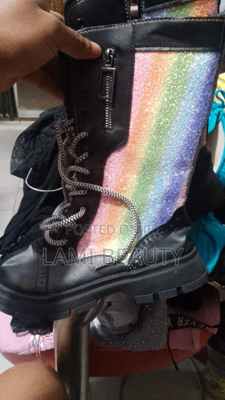 Unisex High Top Boots Size 35