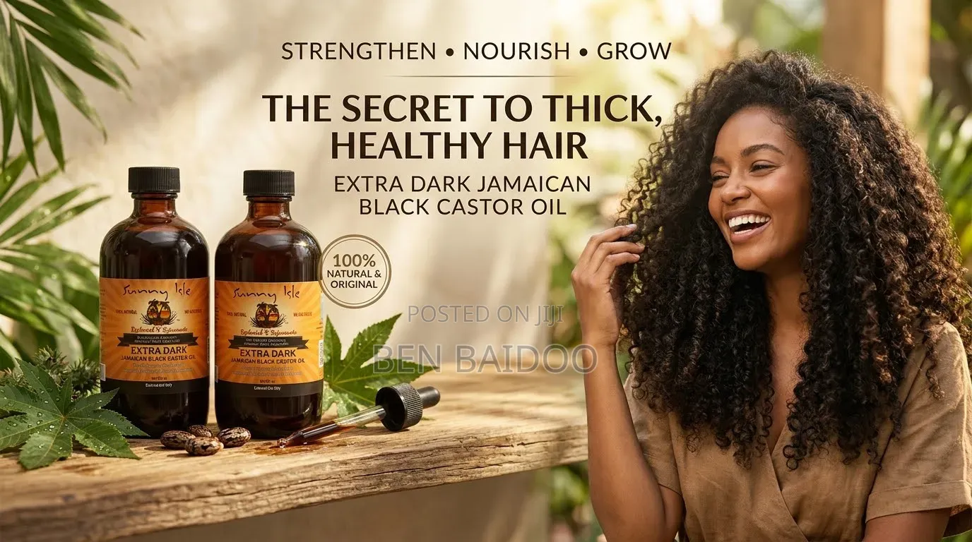 Jamaican Castor Oil (Healthy Hair Oil)
