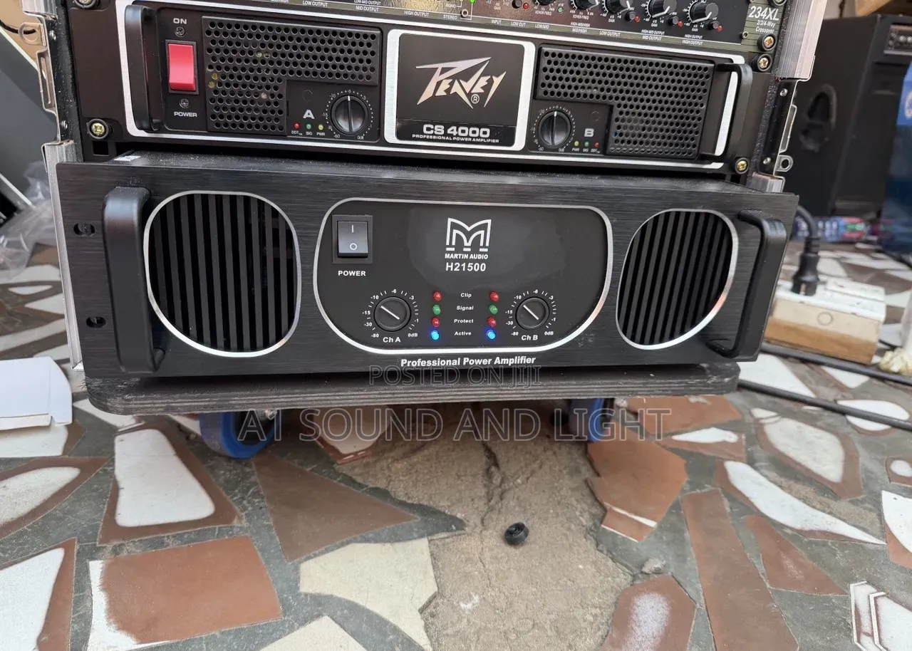 Martin Audio H21500 2 Channels Bass Amplifier[Class H]