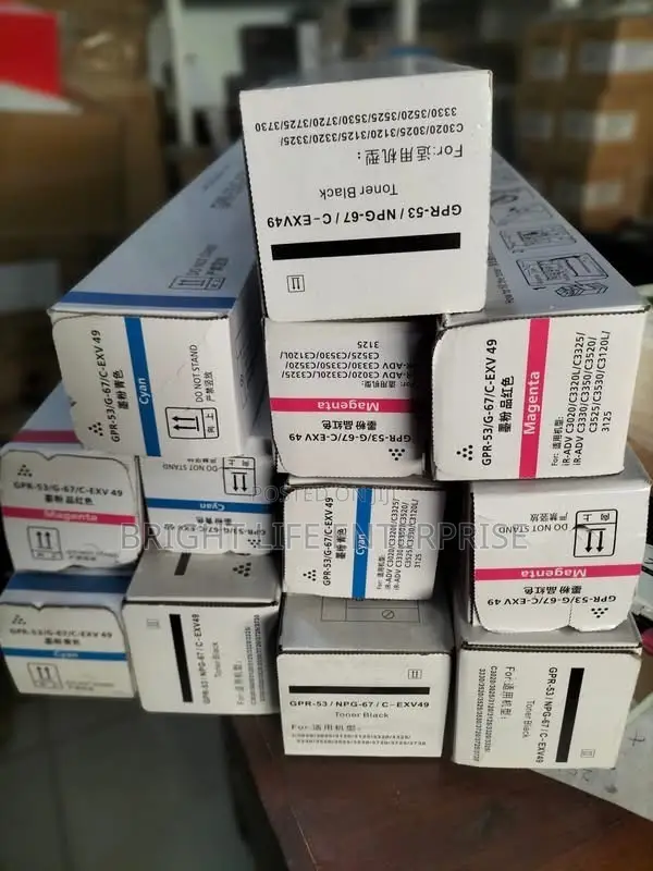Canon C-Exv49 Multipack - Full Set of 4 Toner Cartridges
