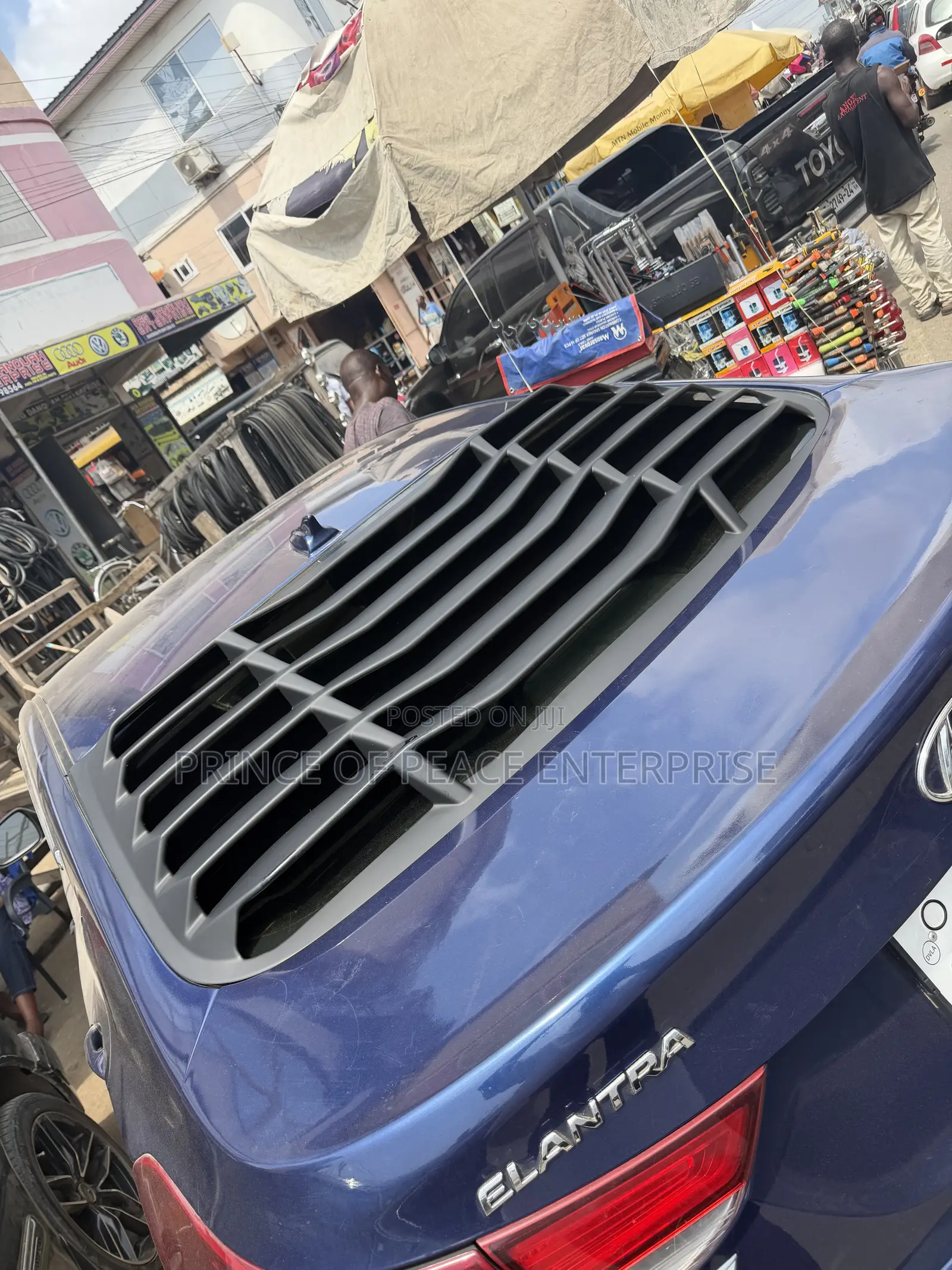 Hyundai Elantra 2011 2012 2013 2014 2015 2016 Back Glass Louver Shade