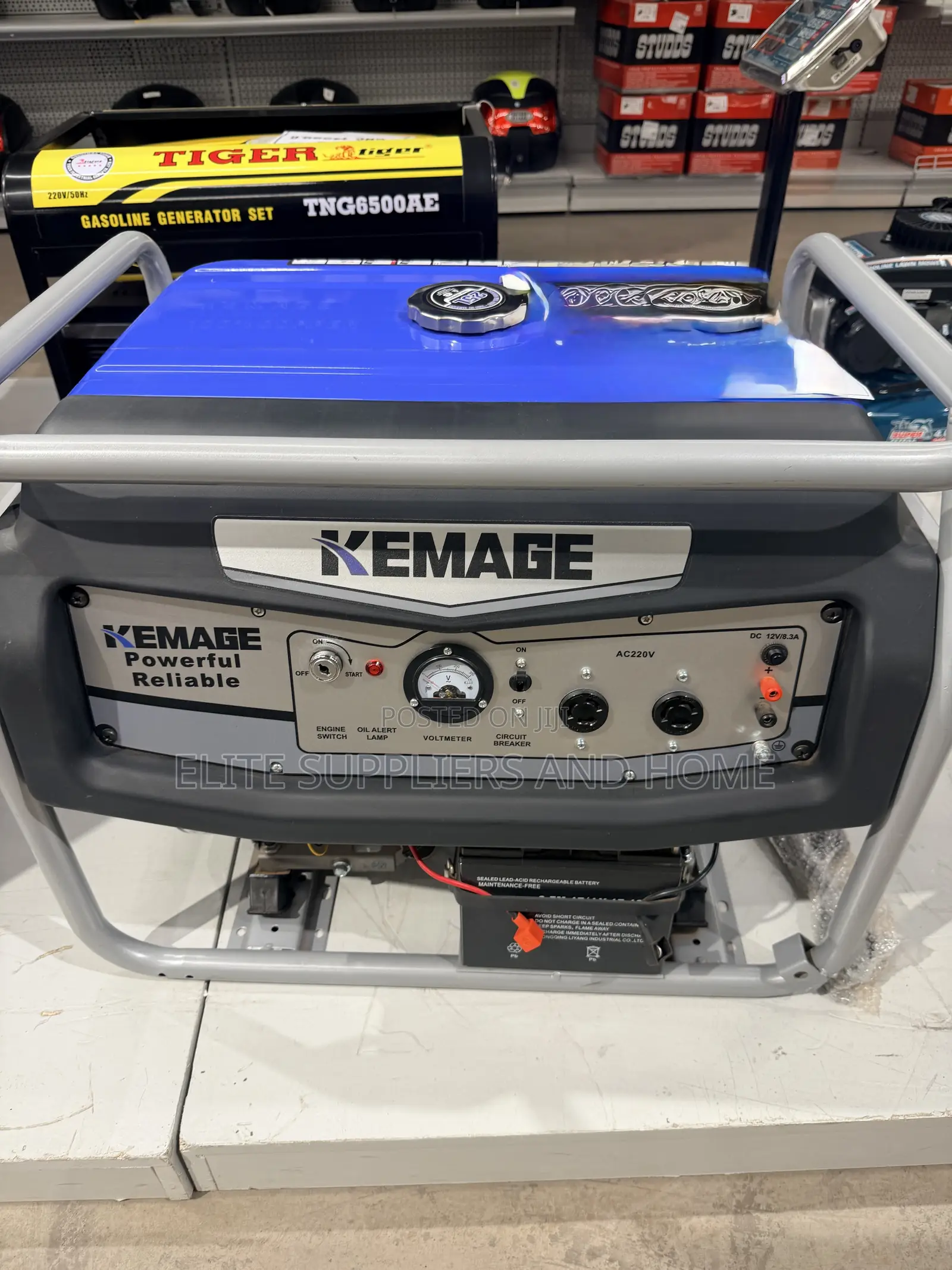 Generator Gasoline 5.5kw 6500v