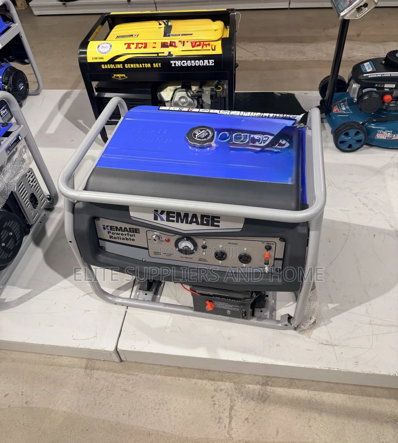Generator Gasoline 5.5kw 6500v
