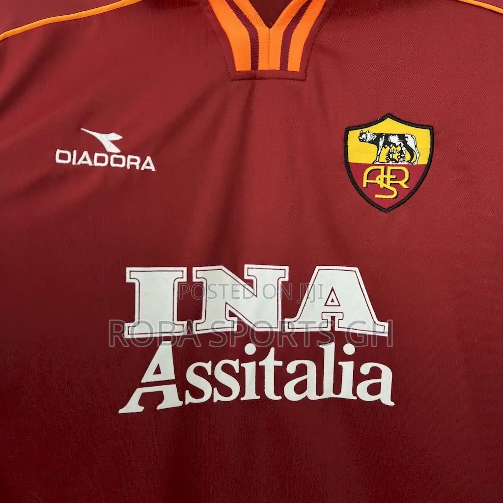 1998/99 AS Roma Retro Home Jersey