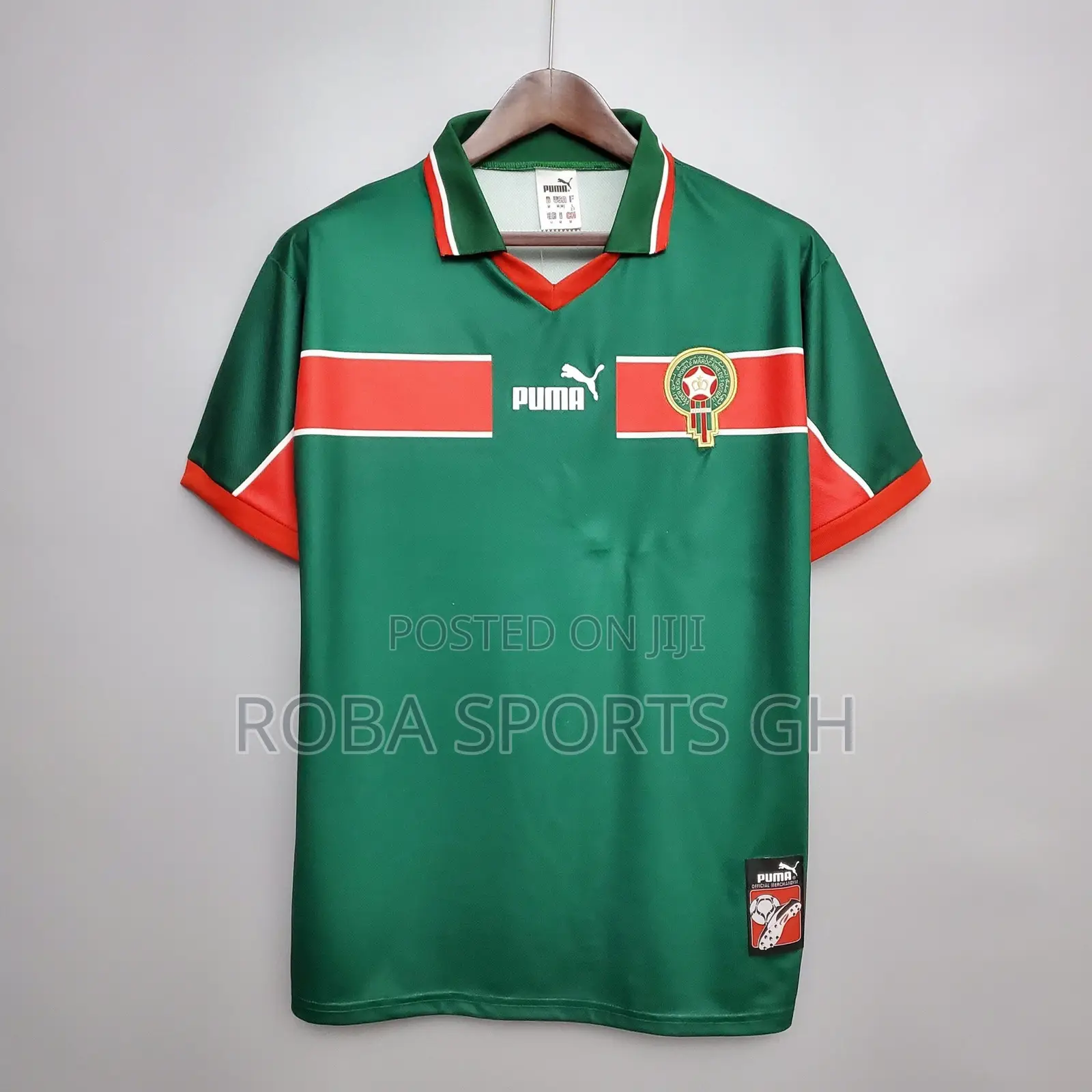 1998 Morocco Retro Home Jersey