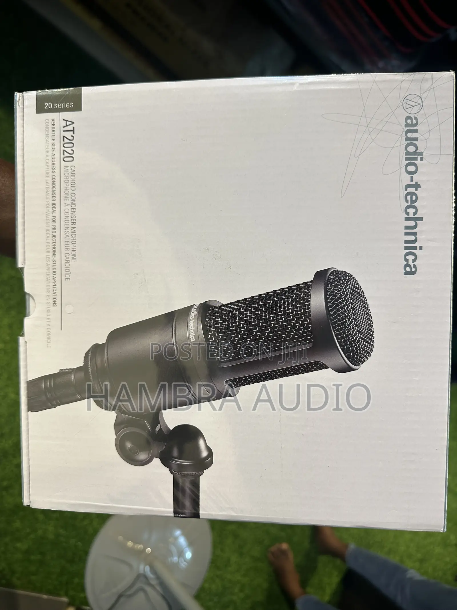 Audio Technica AT2020 Studio Microphone