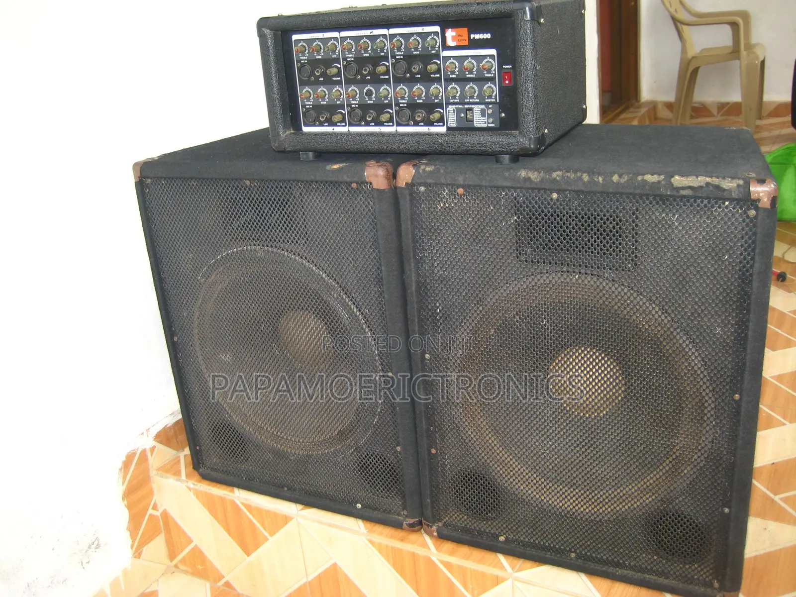 Pa System Speaker and Amplifeir