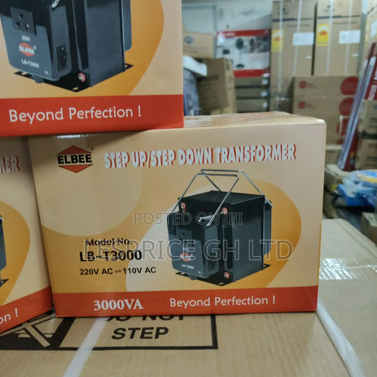 Protect Your Appliances With Our Solid 3KW Step Up & Down Transformer