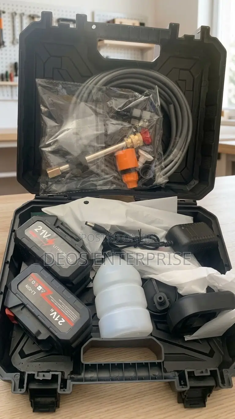 21V Cordless Power Washer Kit