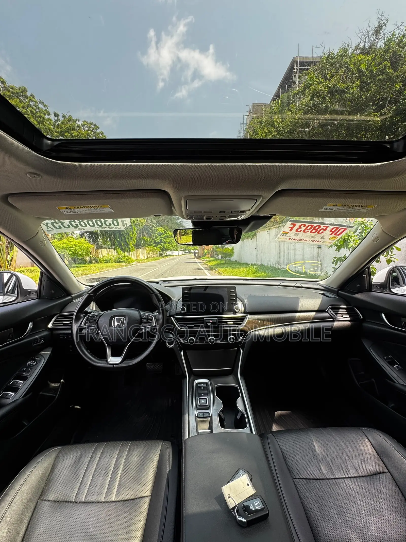 Honda Accord Touring 2.0T 2020 White