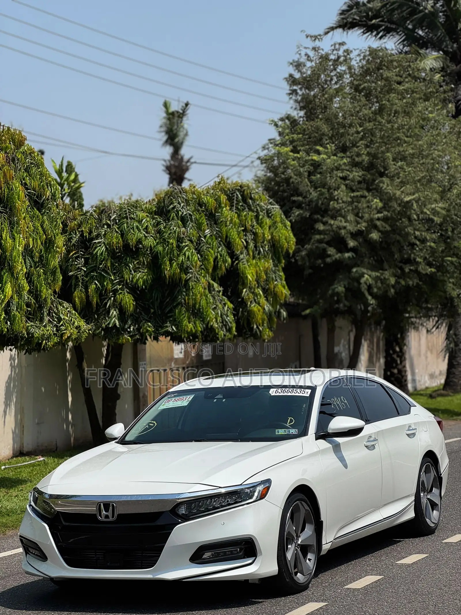 Honda Accord Touring 2.0T 2020 White