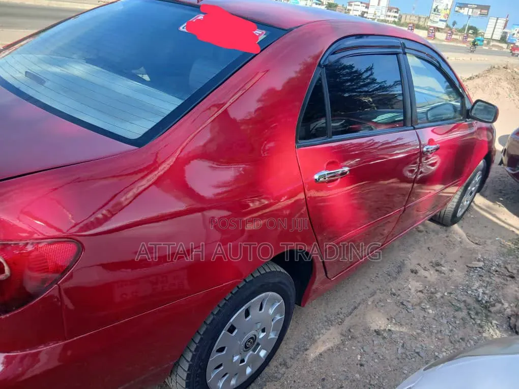 Toyota Corolla 2007 Red