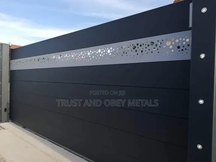 Galvanized Metal Gate