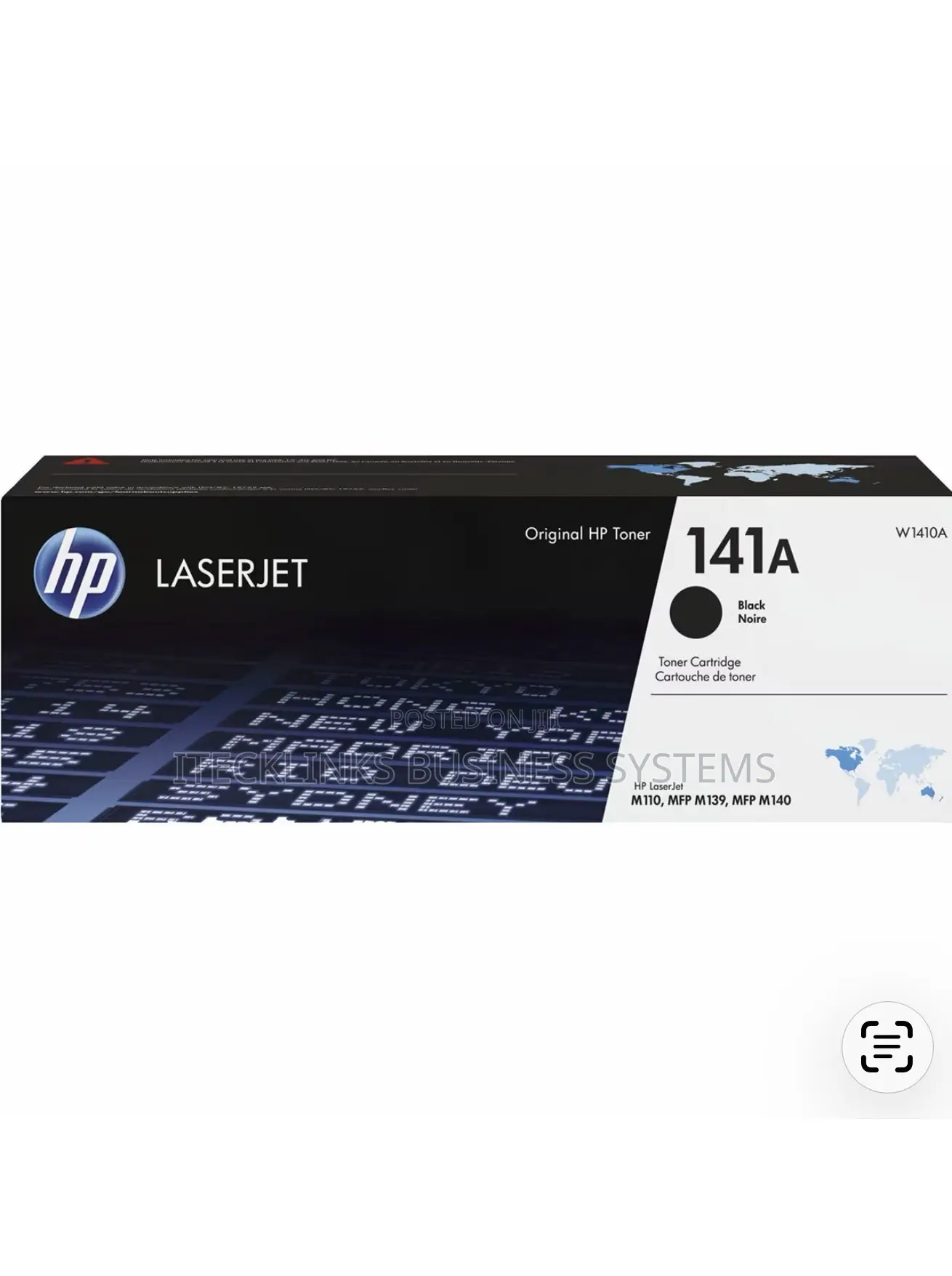 HP 141A Black Toner
