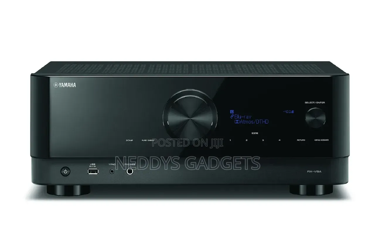 Yamaha RX-V6A 7.2-Channel AV Receiver With 8K and MusicCas