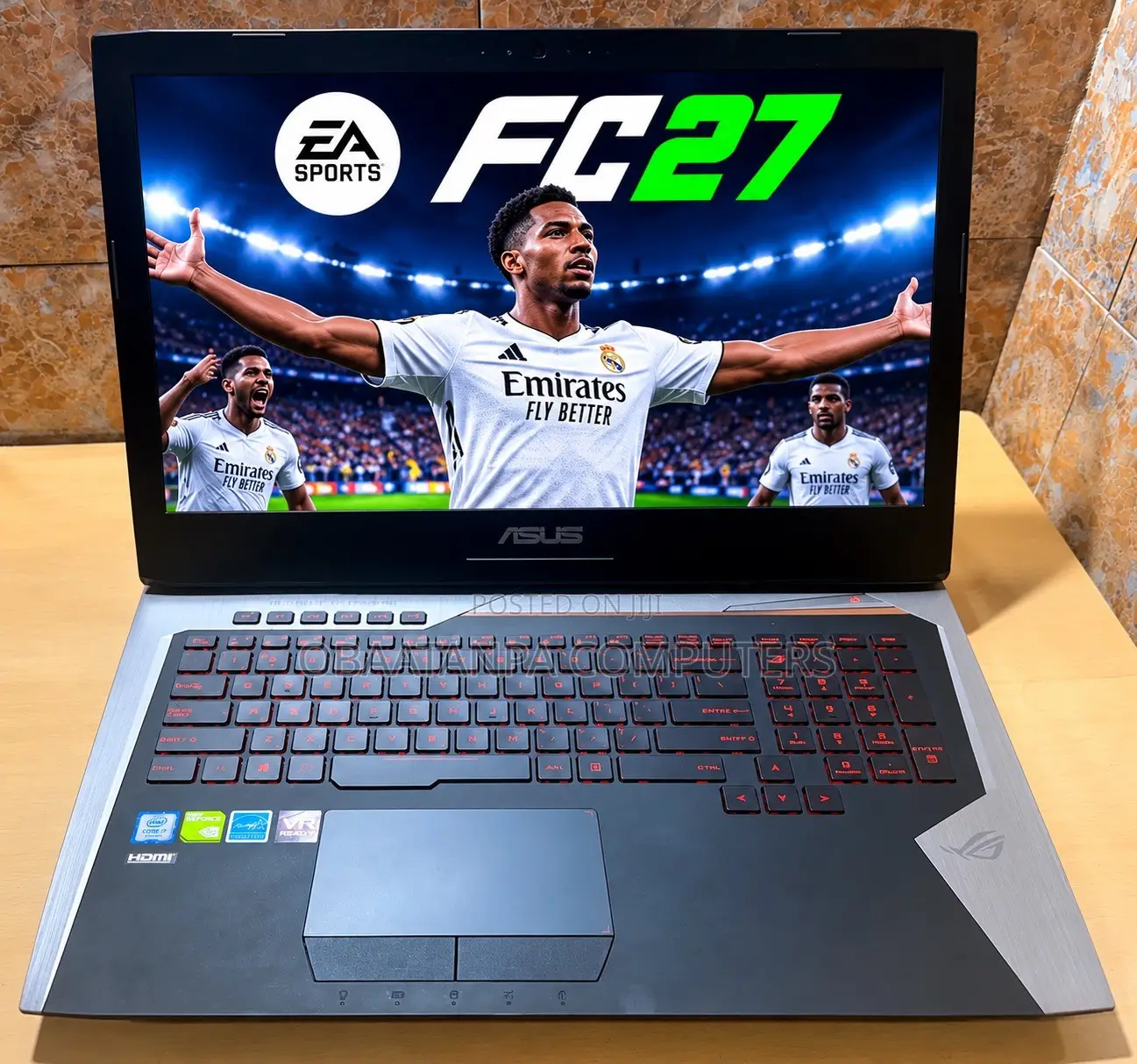 Laptop Asus G752VY 8GB Intel Core i7 SSD 256GB