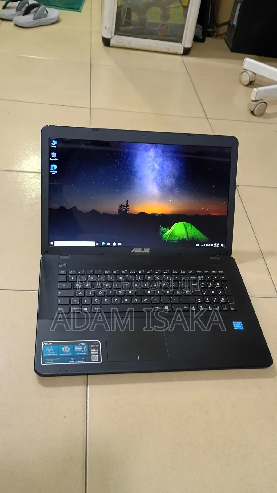 Laptop Asus X751MA 8GB Intel Pentium HDD 1T