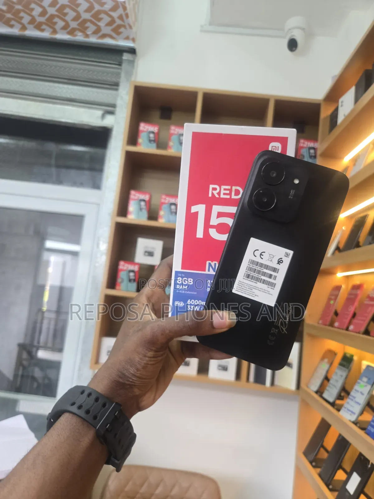 New Xiaomi Redmi 15C 4G 128 GB Black