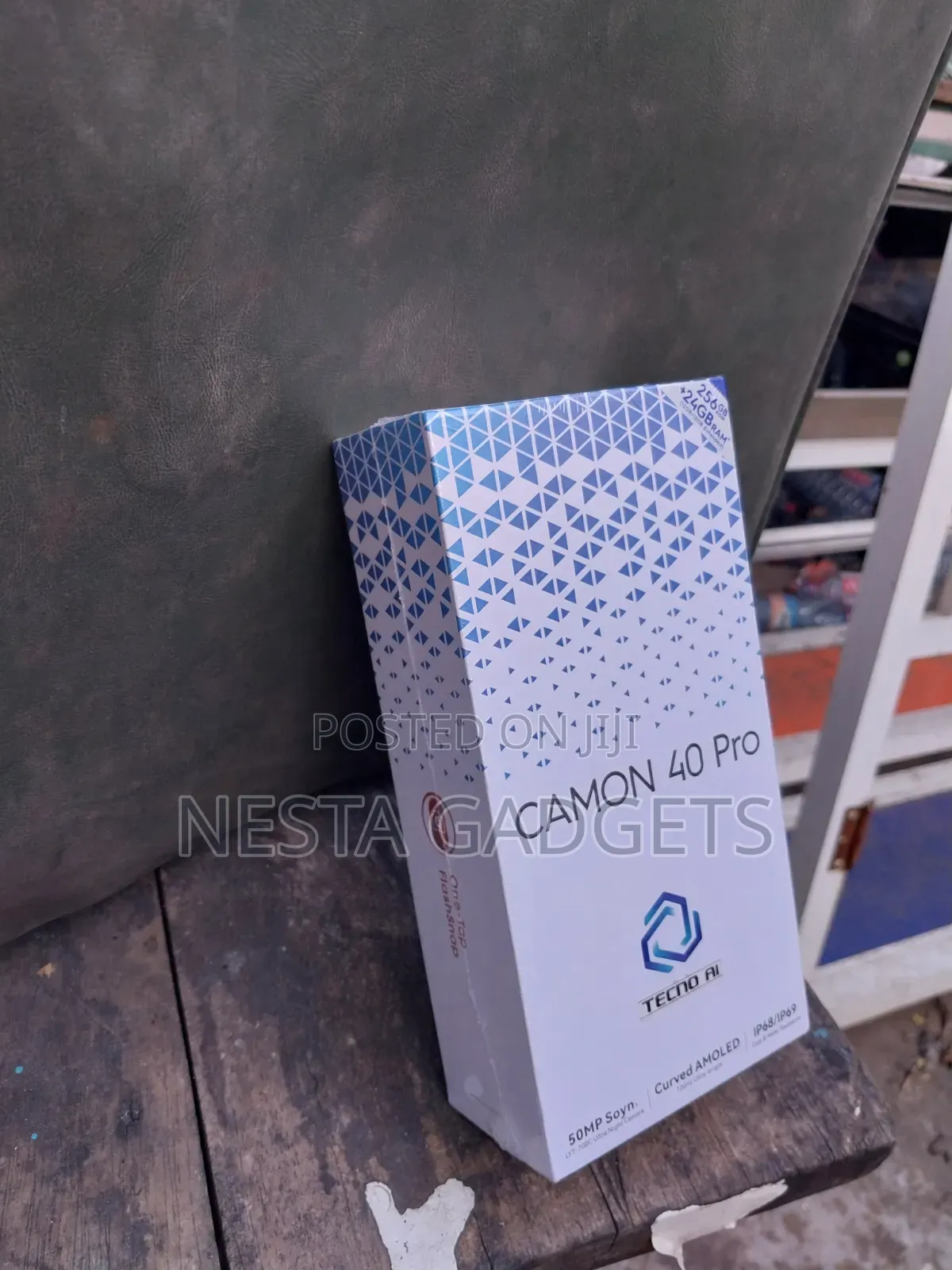 New Tecno Camon 40 Pro 5G 256 GB Silver