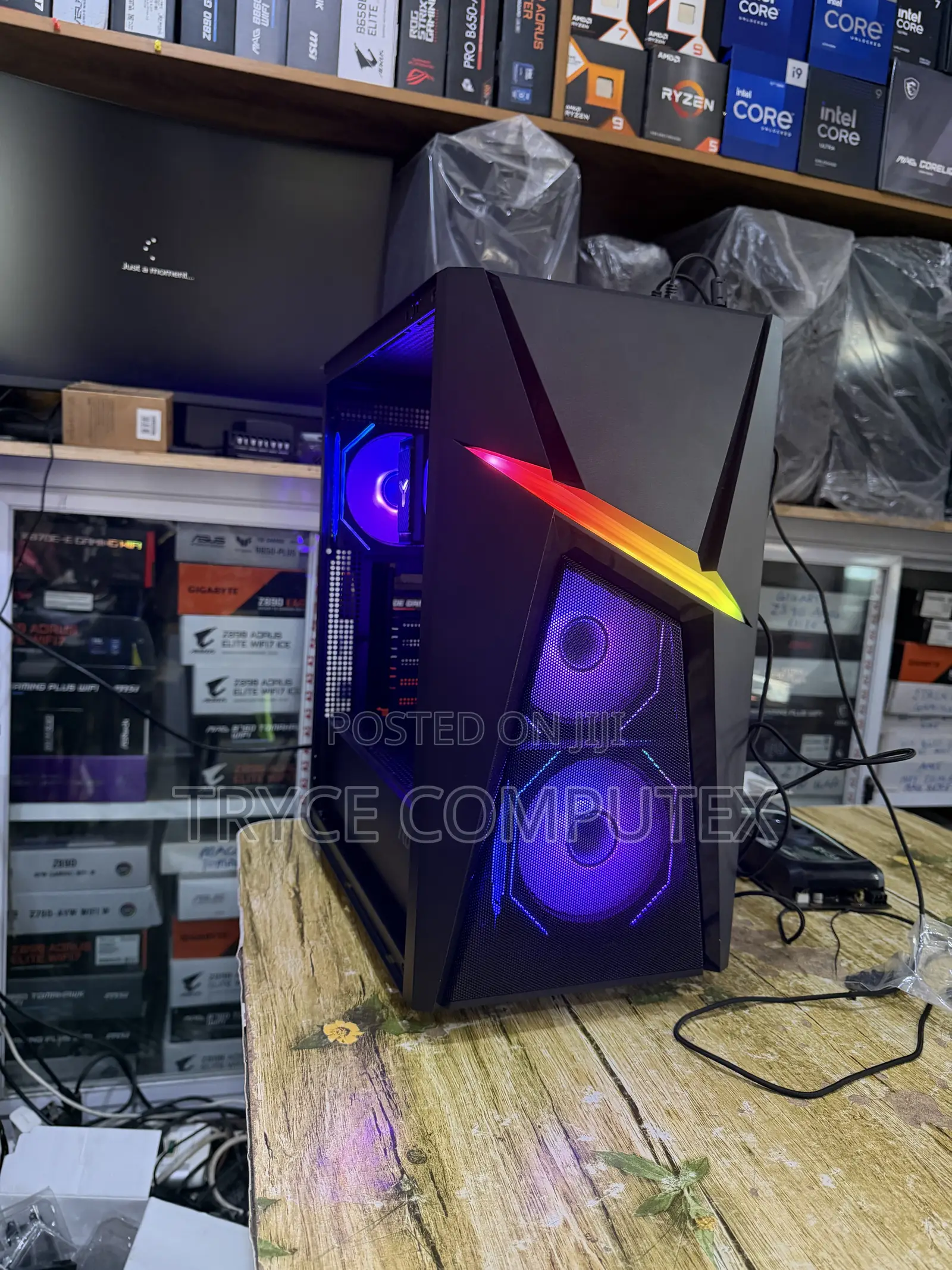 New Gigabyte GA-H110MSTX-HD3-ZK 32GB Intel Core i9 SSD 2T