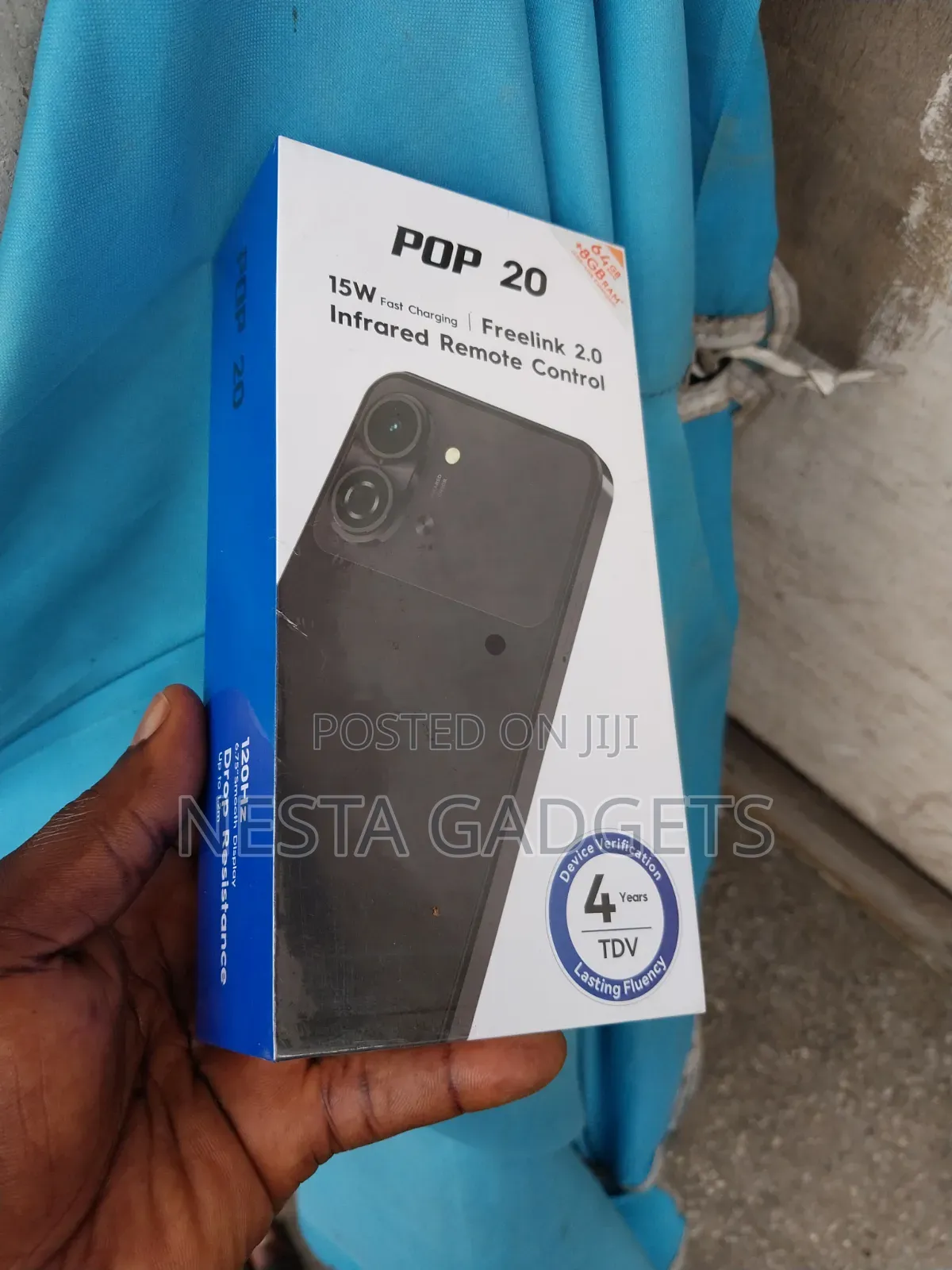 New Tecno Pop 20 64 GB Blue