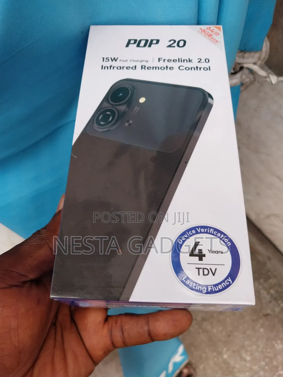New Tecno Pop 20 64 GB Blue