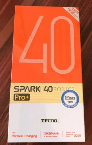 New Tecno Spark 40 Pro+ 256 GB Gold