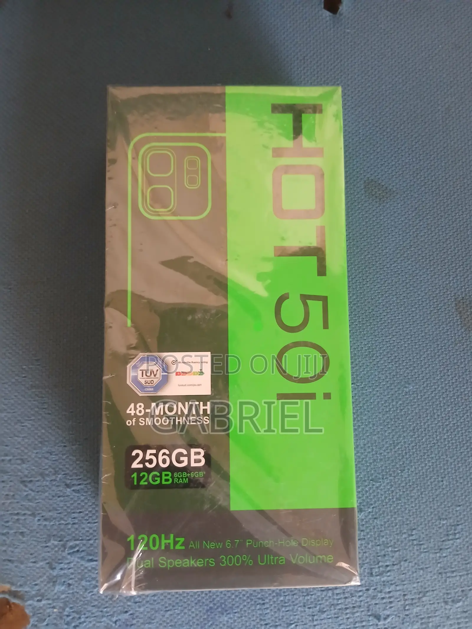 New Infinix Hot 50i 256 GB Blue