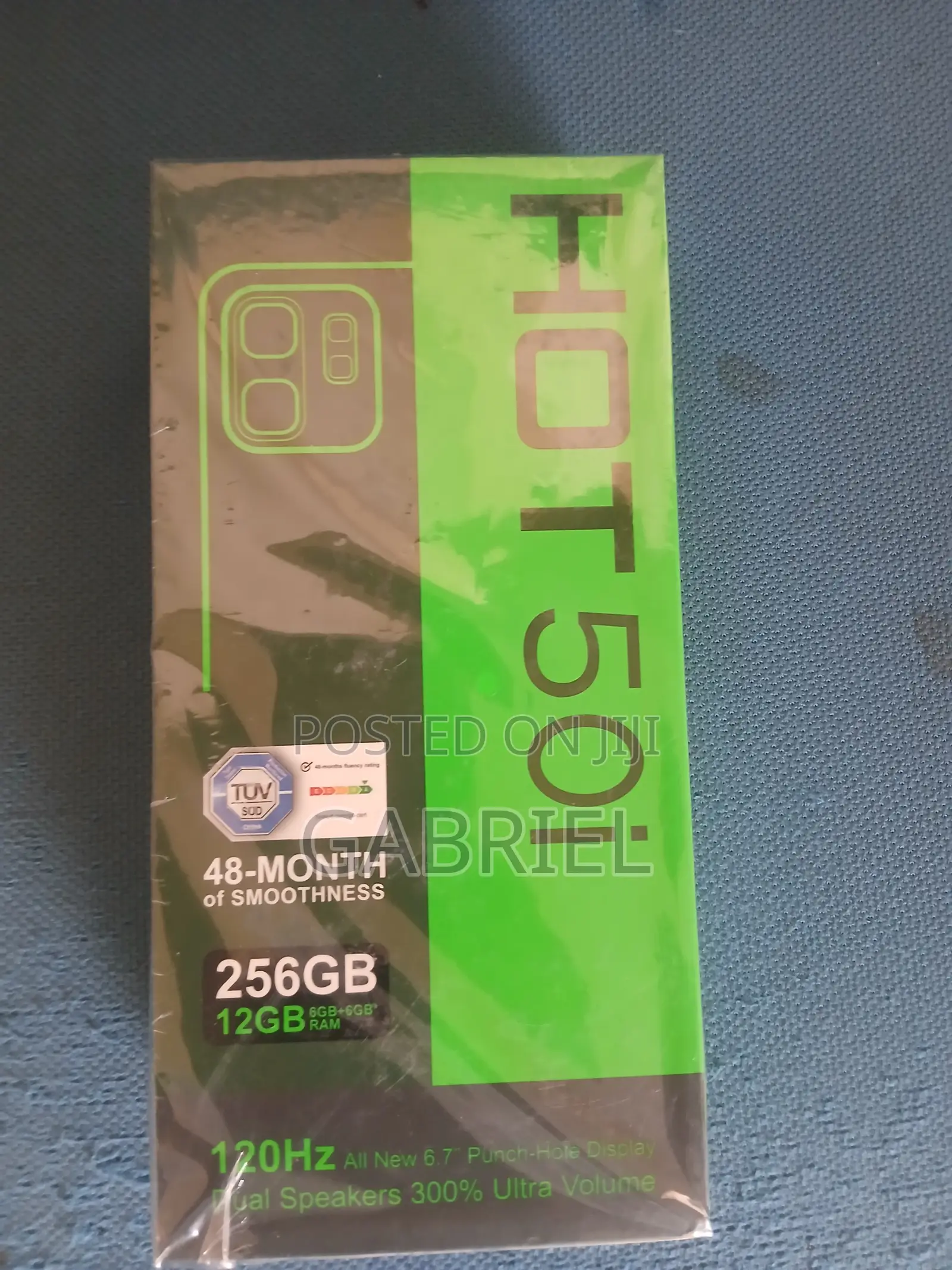 New Infinix Hot 50i 256 GB Blue