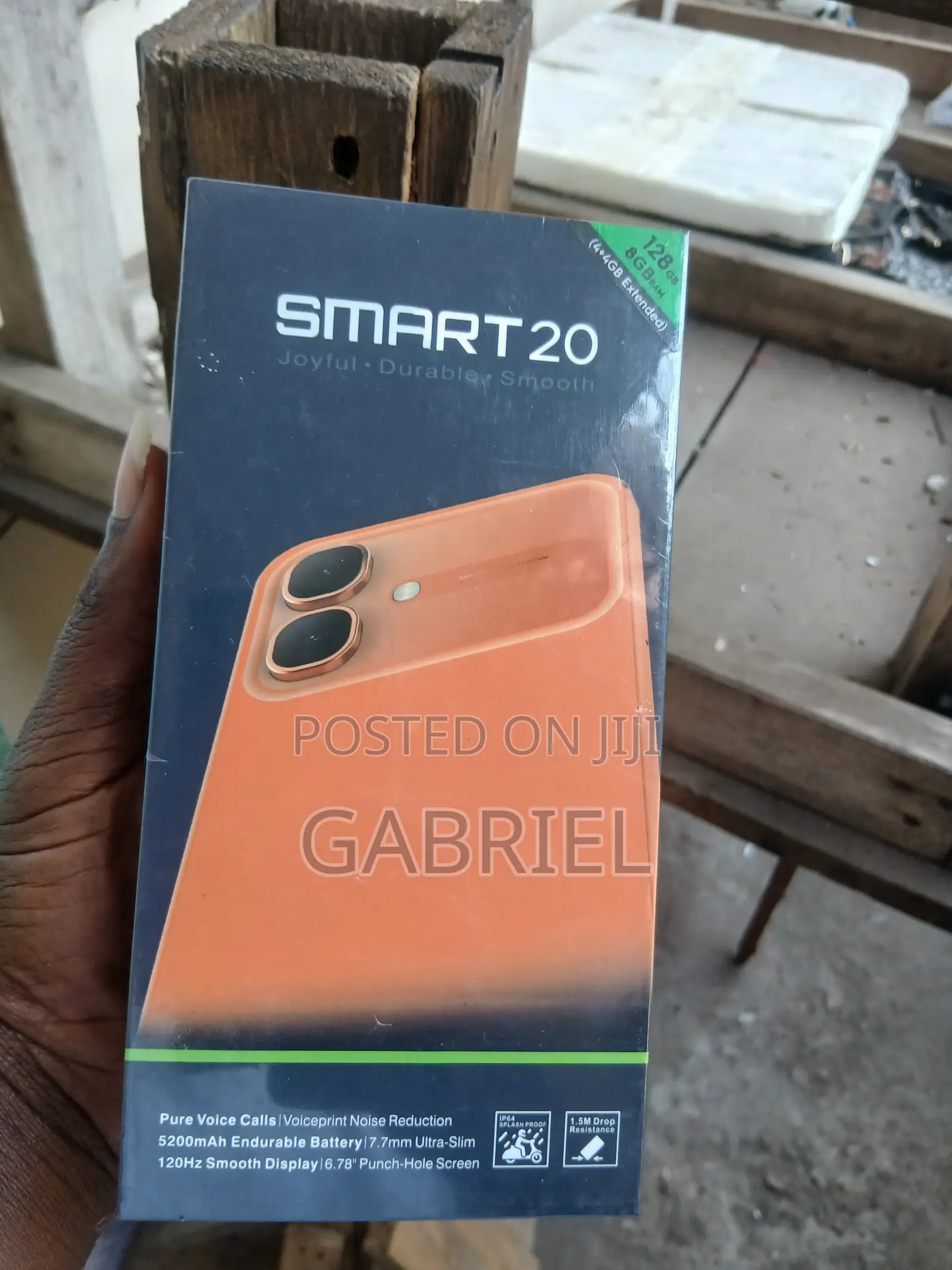New Infinix Smart 20 128 GB Black