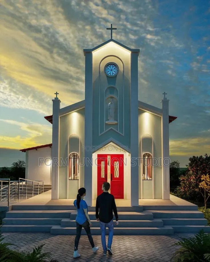 Church Building Plan 14
