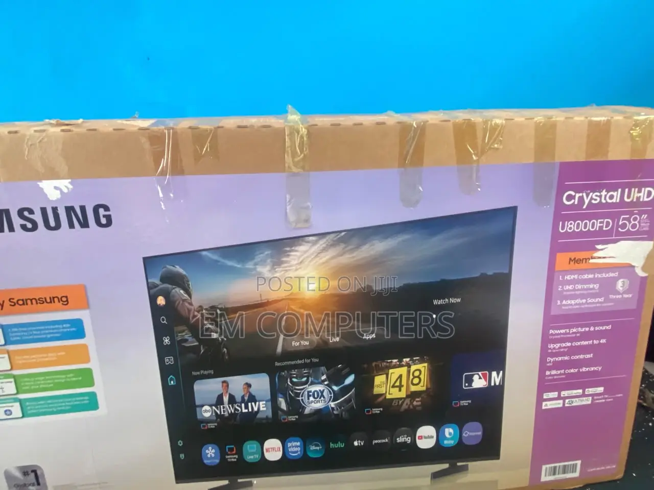Samsung Uhd Smart Crystal 58 Inches TV