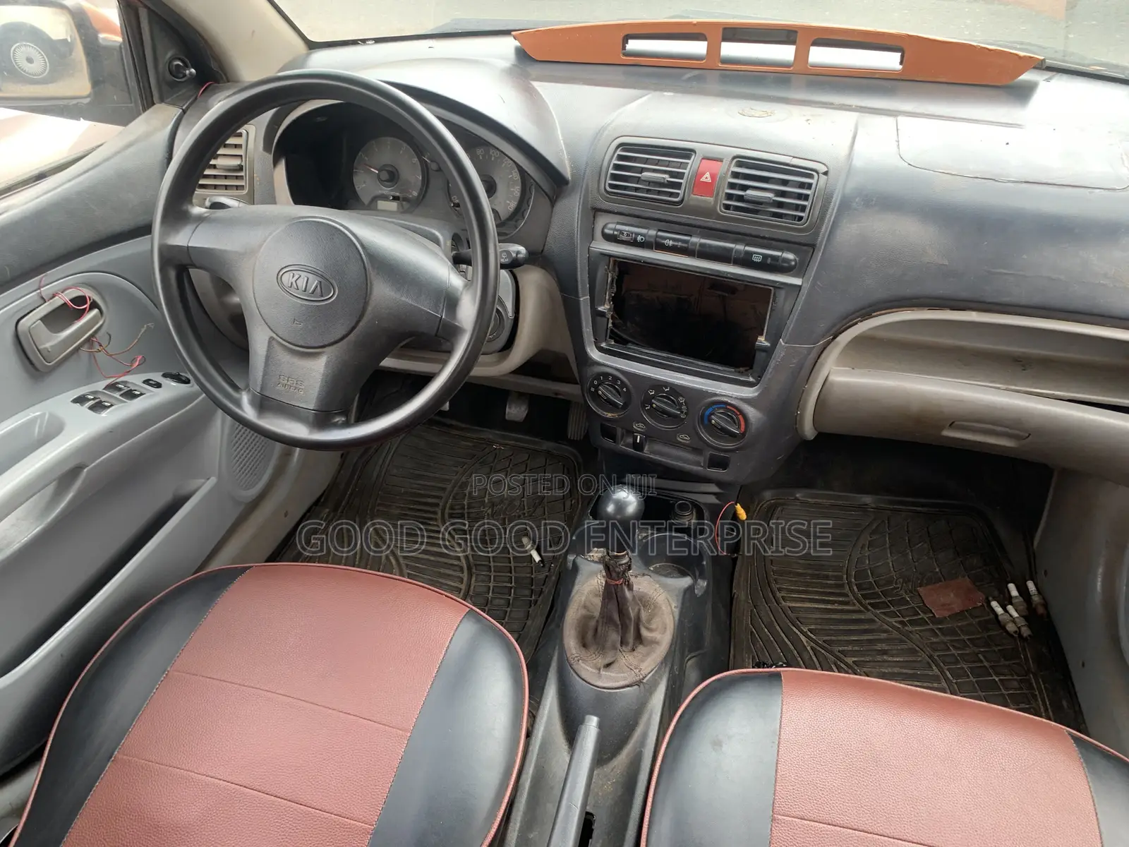 Kia Morning 2007 Orange
