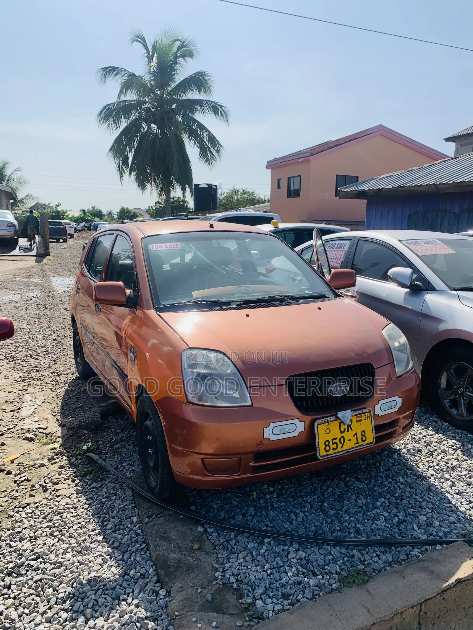 Kia Morning 2007 Orange