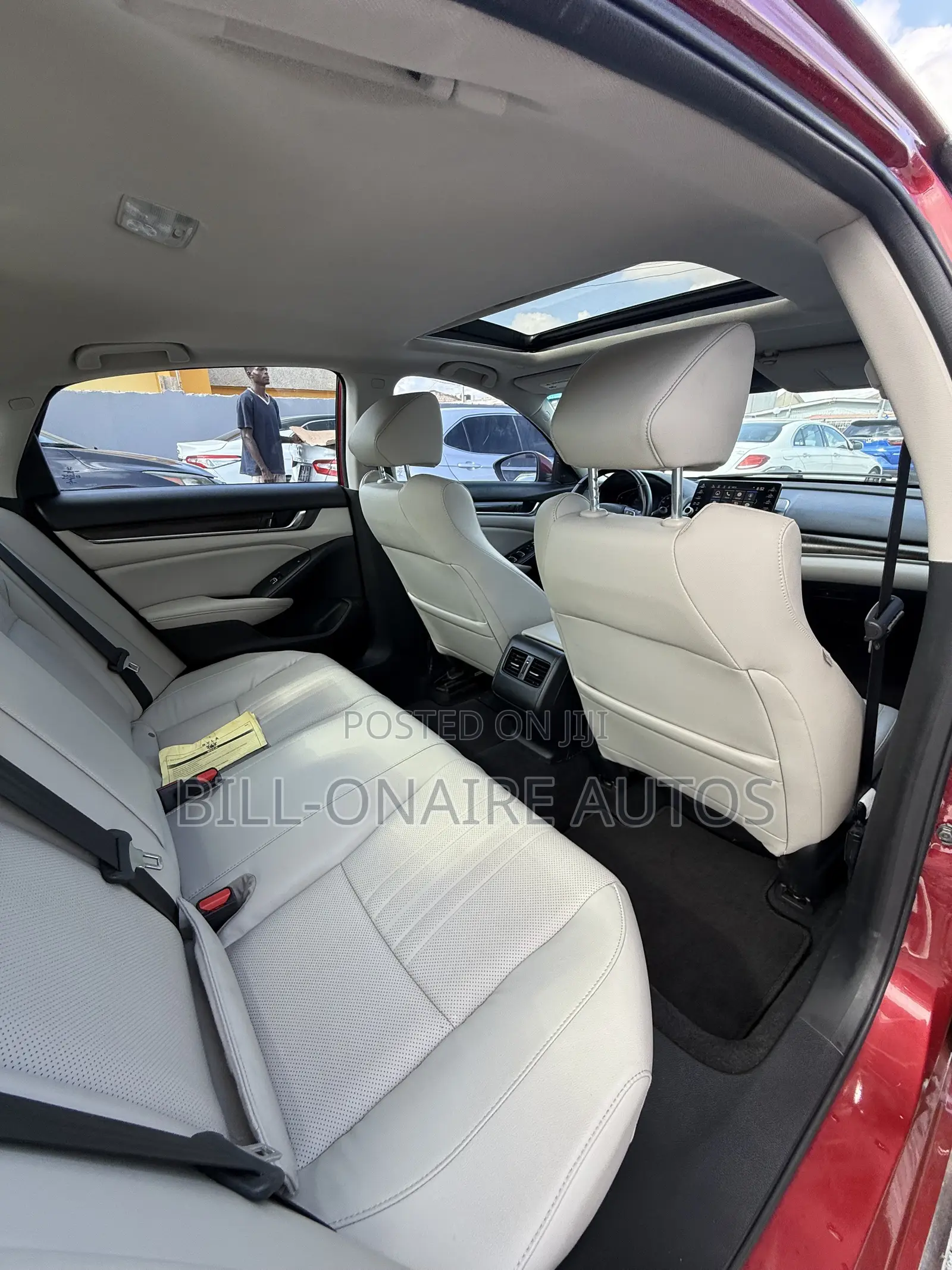 Honda Accord Touring 2.0T 2018 Red